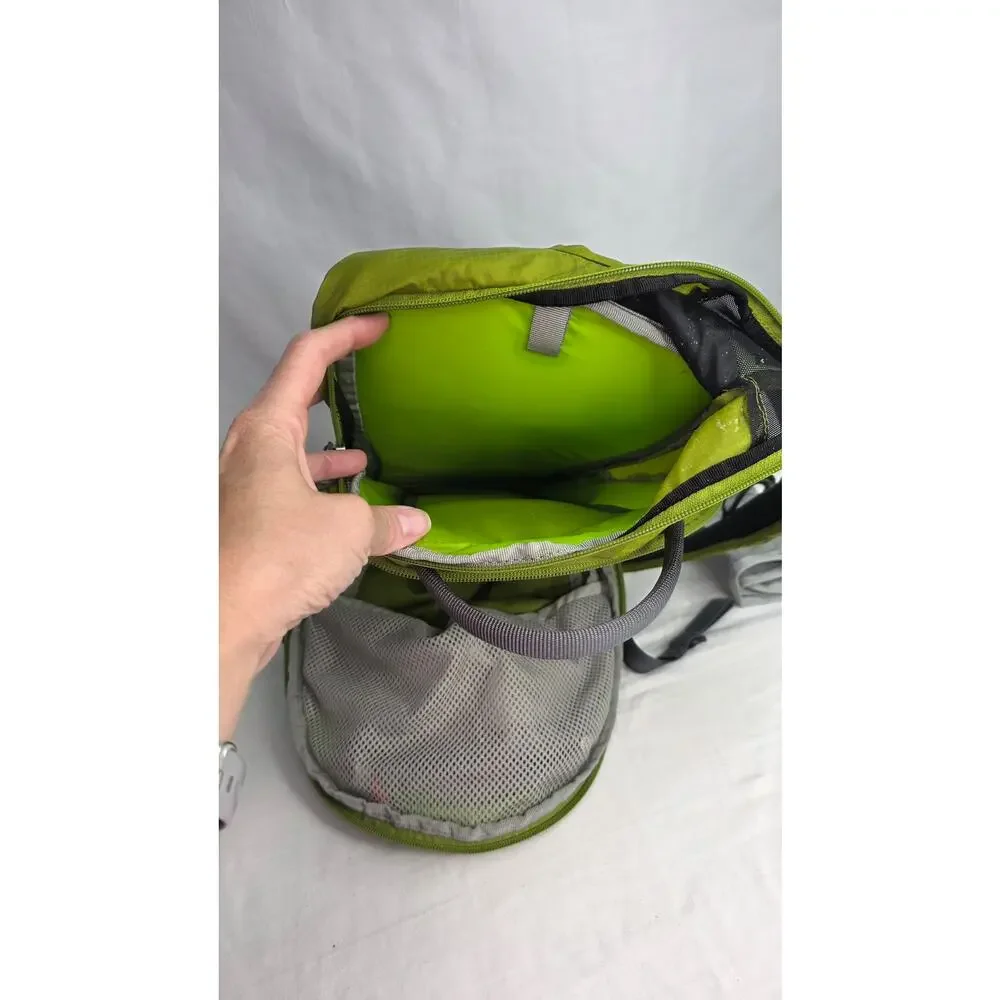 Osprey Raptor 6 Hydration Backpack Green Hiking Cycling Day Pack NO Bladder